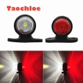 2pcs 12v-24v Truck Lights Trailer Lamp Tail Light Truck Side Marker Indicators Caravan Rear Light Tractor Lights Signal Lights -