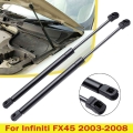 2X Front Engine Cover Bonnet Hood Shock Lift Struts Bar Support Arm Gas Hydraulic SG371003 For Infiniti FX35 FX45 2003 2008|St