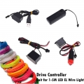 EL Wire Power Supply Neon Light Car Ambient Light Driver Transformer For Neon Lighting Strip Accessories 3V 5V 12V|Wire| - Off