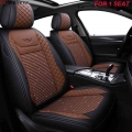 1 Pcs Leather Car Seat Cover For Mitsubishi Pajero 4 2 Sport Outlander Xl Asx Accessories Lancer 9 10 Covers For Vehicle Seats -