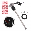 125/175/225/275/325/375/425mm Fuel Level Gauge Sensor Fuel Sender Unit Fit Fuel Gauges Water Level Meter 0-190/240-33ohm - Fuel