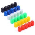 20pcs Valves Tyre Stem Air Caps Dustproof Caps Car Tire Valve Stem Caps Bolt