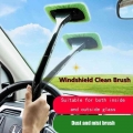 Windshield Clean Brush Car Window Cleaner Brush Kit Windshield Wiper Microfiber Wiper Cleaner Cleaning Brush Auto Cleaning Wash