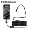 5.5mm Endoscope for Cars Inspection Camea for Car Tools Magnet Waterproof Mirror for Car Repair Android Video Camera Endoscope|E