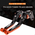 For KTM DUKE 790 DUKE790 2018 2019 2020 Motorcycle CNC Adjustable Folding Extendable Brake Clutch Levers With logo DUKE|Levers,