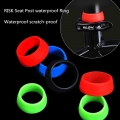 1Pc Silicone Bike SeatPost Rubber Ring Dust Cover Waterproof Cycling Mountain/Road Bike Seat post Protective Ring|Protective Gea