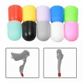 1pair Silicone Protective Cover For Road Bike Shifter Lever Case Cover Road Bicycle Shifter Lever Head Resistant Sleeve - Bicycl