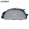 Lixada 13L Bicycle Rear Seat Bag Outdoor Cycling Bike Rack Seat Bag Rear Trunk Pannier Backseat Bag Handbag Bag Multifunctional|