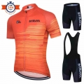 Cycling Set 2021 STRAVA Bike uniform Summer Cycling Jersey Set Road Bicycle Jerseys MTB Bicycle Wear Breathable Cycling Clothing