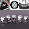 5Pc Skull Tyre Tire Wheel Car Auto Valves Cap Dust Stem Cover BicycleMotocycle|Valve Stems & Caps| - ebikpro.com