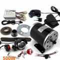 500W Electric Motor MY1020 For 4 Wheels Electric Child Gokart Chain Drive Speed Control By Foot Pedal Accelerator|Electric Bicyc