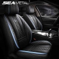 Luxury Car Seat Covers PU Leather Auto Seats Cushion Universal Four Seasons Protector Seat Interior Chair Seat Cover Accessories