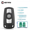 KEYYOU 315Mhz /433/ 868MHz For BMW Remote Car Key For BMW 1/3/5/7 Series CAS3 X5 X6 Z4 Car Keyless Control Transmitter Chip|Car