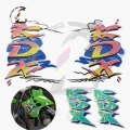 Motorcycle Fuel Tank Decal For Kawasaki Kdx Kdx125 250 Kdx200 Kdx175 Kdx220 Kdx250 Kdx400 Kdx450 Waterproof Fuel Tank Sticker -