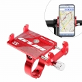 GUB G 81 Bicycle Phone Holder For MTB Road Bike 6063 Aluminum Alloy Ratchet Turntable Bike Phone Holder Bicycle Accessories|Bicy