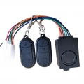 E-bike Alarm System 48v 60v 72v With Two Switches For Electric Bicycle/scooter/motorcycle/tricycle/ebike/brushless Controller -