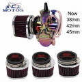 Sclmotos 38 42 45 50 55 60mm Motorcycle Air Filter Air Pods Cleaner Fit For 50cc 110cc 125cc 200cc ATV Scooter Pit Dirt Bike|Fu