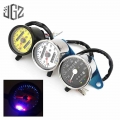 Motorcycle Dual Odometer Speedometer Gauge KM/H Mini Retro Tachometer Universal LED Indicator Light for KTM Ducati Kawasaki BMW|