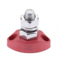 5/16 inch 8mm Single Stud Junction Post Heavy Duty Positive Power Distribution Block Red Stainless Steel|Marine Hardware|