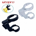 Litepro For Birdy 2 3 Series Folding Bike Front Bags Panniers Block Adapter Aluminum Alloy CNC Carrier Mount|Bicycle Bags &