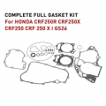 KKMOON Engine Gasket Kit Complete Full Gasket Kit For HONDA CRF250R CRF250X CRF250 CRF 250 X I GS26 2004 2009 Car Accessories|ki