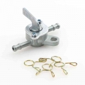 Mini Go Kart Dirt Bike Atv Modified Shut Off Fuel Valve Petcock Oil Faucet Tank Switch Inline Pet Cock Shut Off Valve - Fuel Sup