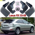 4pcs Front Rear Mud Flaps Splash Guards Fender Mudguards For Lexus Harrier Rx300 Rx330 Rx350 Rx400h Xu30 2003-2008 Mudflaps - Mu