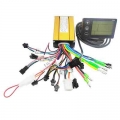 24v 36v 48v 350w 250w Max20a E-bike/electric Scooter Brushless Controller S866 Lcd Display For Electric Bike Bicycle - Electric