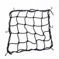 Bike Bicycle Back Seat Motorcycle Cargo Luggage Net Cord Latex Bungee Mesh Rubber Tipped Fuel Tank Mesh Web Hooks Hold Down