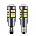 2PCS T15 W16W WY16W Super Bright 1600Lm LED Bulbs Canbus No Error Car Backup Reserve Light Auto Tail Brake Lamp Red White Yellow