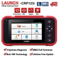 LAUNCH X431 CRP123i OBD2 Scanner for Car ABS SRS AT Engine Check Battery Tester OBD 2 Auto Diagnostic Tool Free Update PK CRP123