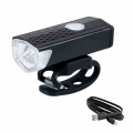 Bike Light USB Rechargeable 300 Lumen 3 Mode Bicycle Front Light Lamp Bike Headlight Cycling LED Flashlight Lantern|Bicycle Ligh