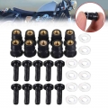 Universal 10pcs M5x16mm 5mm Motorcycle Windscreen Bolts Motorbike Windshield Screw Nuts Kit For Honda Yamaha|Nuts & Bolts|