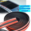 4m Window Edge Windshield Roof Rubber Sealing Strip Trim For BMW E90 E46 E60 F10 F30 E39 E36 F20 X5 E70 E53 E92 M3 E91 E30 E87|F