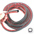 Small D Car Door Seal Weatherstripping Universal Weather Strip Car Sound Insulation Sealing Rubber Strip Anti Noise for Car|Fill