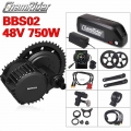 48V 750W Bafang Mid Drive Motor Kit BBS02B Electric bicycle kit 48V 20AH 8fun electric bike converstion kit Central Crank Drive|