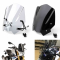 Areyourshop For BMW G310R 2017 2018 ABS Motorcycle Windshield Windscreen with Mounting bracket G310 R Fairing Plastic Parts|Wind