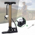 Bicycle Basketball Football Air Pump Inflator Manometer with Pressure Gauge|Bicycle Pumps| - Ebikpro.com