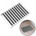 Stainless Steel Auto Interior Floor Mat Patch Foot Heel Pedal Universal Driver Car Side Floor Carpet Mats Plate Carpet|Lift Kits