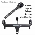 2021 NEW Carbon Fiber Road Bike Bicycle Computer Stopwatch Holder Speedometer Mount for Garmin Cateye Bryton Gopro|Bicycle Compu