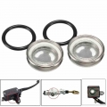 2 Sets Master Cylinder Brake Lever Reservoir Sight Glass Gasket 18mm 12mm For Motorcycle Scooter ATV Dirt Bike Hydraulic clutch|