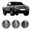 3pcs Per Set Car Styling Air Conditioning Knob AC Knob Heat Control Switch Button Knob For Ford Ranger PJ / PK For Mazda BT 50