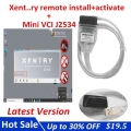 Newest 2021.06 Xentry Software Remote Install And Activate With Mini Vci J2534 Auto Scanner Tool Obd Obd2 Car Diagnostic Cable -