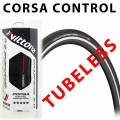 Vittoria Corsa Control G + Tlr 700x25/28c Road Bike Tyre Road Tubeless Ready Tire - Bicycle Tires - Ebikpro.com