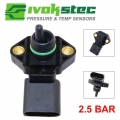 New 2.5 Bar Manifold Abosolute Pressure Map Sensor For Audi Vw Skoda Fabia Octavia Superb 038906051 038 906 051 0 281 002 177 -