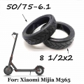 8 1/2x2 Tubeless Tire for Xiaomi Mijia M365 Electric Scooter 8.5 Inch 50/75 6.1 Vacuum Tyre Replacement Parts|Tyres| - Officem