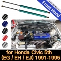 Gas Struts for Honda Civic 5th Mk5 (EG/EH/EJ) 1991 1995 Modify Front Hood Bonnet Lift Supports Shock Dampers Absorber Rod Prop|S