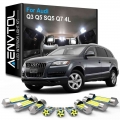 AENVTOL Canbus For Audi Q3 8U Q5 8R SQ5 Q7 4L 2007 2010 2011 2012 2014 2015 2017 2018 2019 Sportback Accessories Indoor Lamp LED