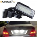 Led Canbus No Error License Plate Light Base Bulb For Mercedes-benz W203 5d W211 4d W219 R171 2d Car Number Plate Lamp White - B