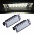 2pcs 6000 6500K LED License Plate Light Lamp For Smart Fortwo 453 Coupe C453 Cabriolet A453 Auto Plate Lights|Truck Light Syste